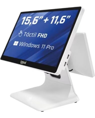 IGGUAL TPV dual 15 611 6 i5 8350U 8256G W11 Blan