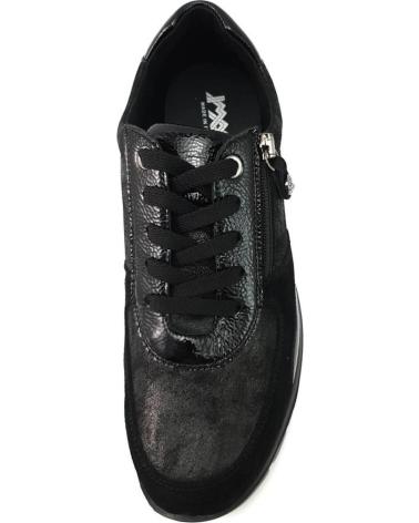Zapatillas deporte de Mujer IMAC 257540 PIEL NEGRA NEGRO