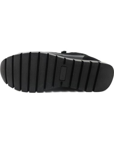 Zapatillas deporte de Mujer IMAC 257540 PIEL NEGRA NEGRO