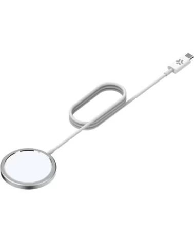 CELLY Cargador inalambrico MAGCHARGEPRO 15W MagSafe USB 4000 WHITE