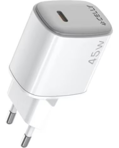 CELLY CHARGEUR 45W USB-C CÂBLE