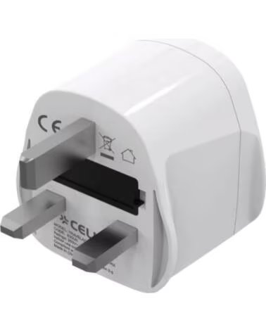 CELLY ADAPTADOR DE VIAJE UNIVERSAL UK TRAVELADAPTERUK