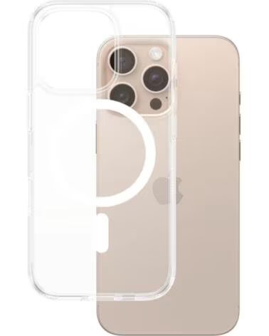 PANZERGLASS Case con White MagSafe iPhone 16 ProMa
