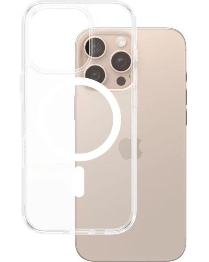 PANZERGLASS Case con White MagSafe iPhone 16 ProMa