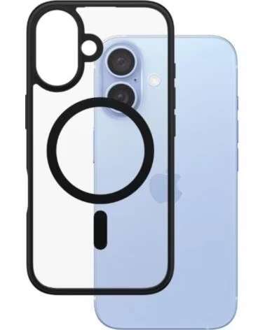PANZERGLASS Case con Black MagSafe iPhone 16