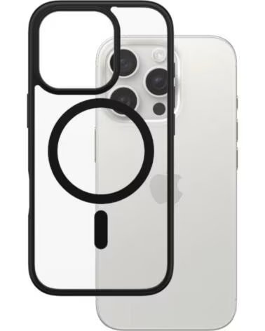 PANZERGLASS Case con Black MagSafe iPhone 16 Pro