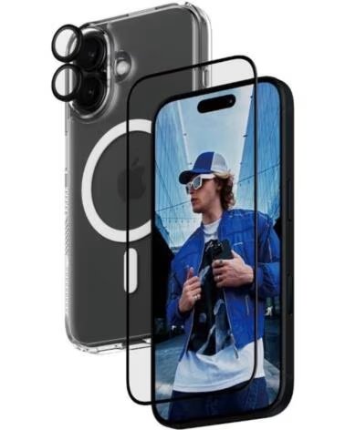PANZERGLASS 3-in-1 Bundle Proteccion iPhone 16