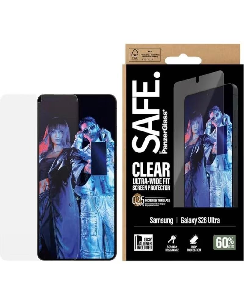 PANZERGLASS SAFE by Protector Samsung S26 Ultra