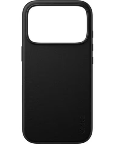 PANZERGLASS Care VeganLeatherCase Black MagSafe iP 18Pro 17Pro