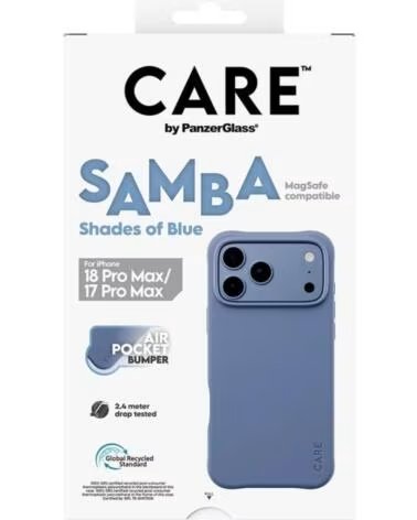 PANZERGLASS CARE SAMBA CASE SHADES BLUE COQUE MAGSAFE