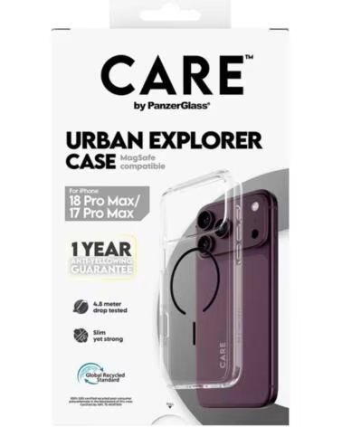 PANZERGLASS FUNDA CARE URBAN TRANS BLACK MAGSAFE PARA IPHONE 18 PRO MAX Y 17