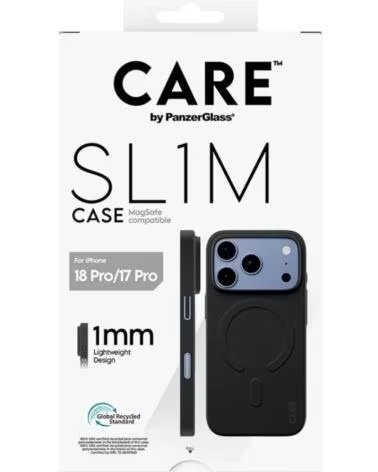 PANZERGLASS CARE SLIM FUNDA NEGRA MAGSAFE