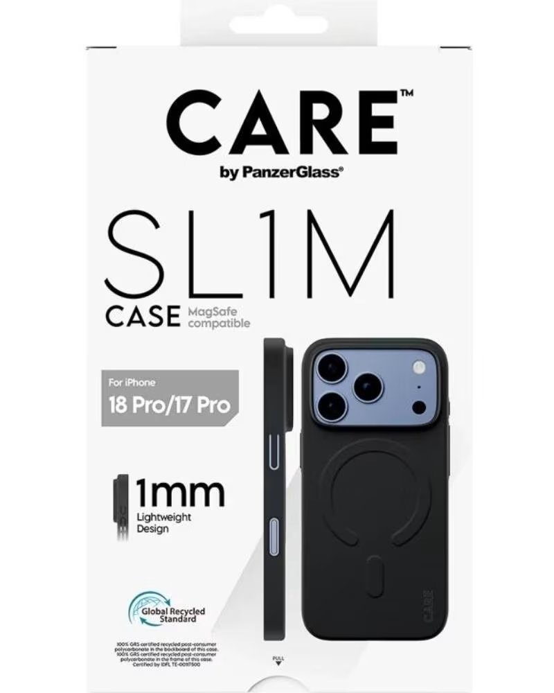 PANZERGLASS CARE SLIM FUNDA NEGRA MAGSAFE