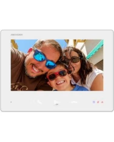 HIKVISION DS-KH7300EY-TE2-WHITEO-STD MONITOR VIDEOCITOFONO IP 7 POLLICI BIANCO