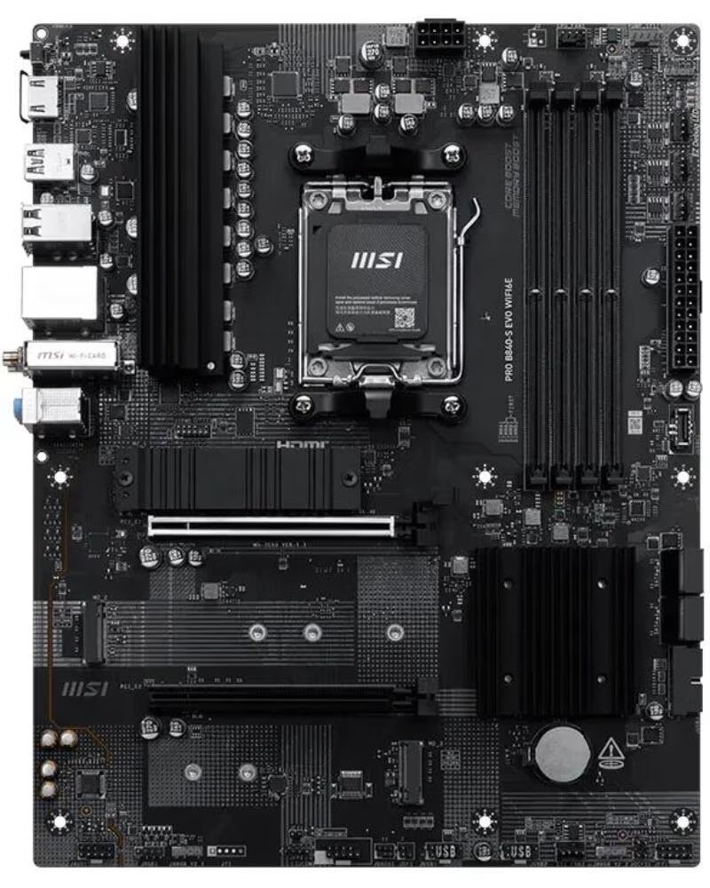 MSI Placa Base PRO B840-S EVO WIFI6E DDR5 mATX