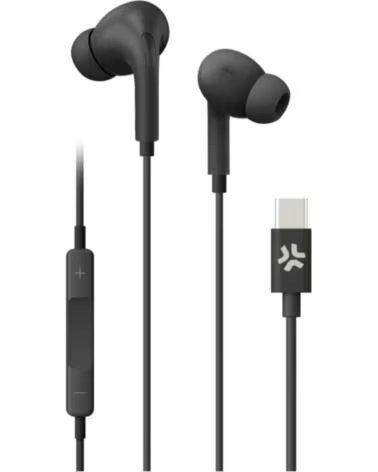 CELLY CUFFIE CON FILO USB-C UP1200TYPECBK NERO