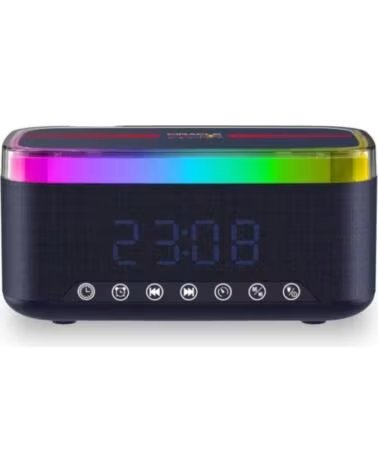 REDBULL RACING Red Bull Altavoz Radio Despertador Cargador 12W