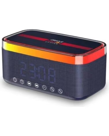 REDBULL RACING Red Bull Altavoz Radio Despertador Cargador 12W