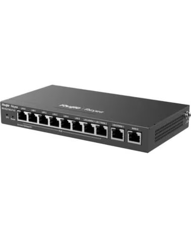 RUIJIE NETWORKS ROUTER RUIJIE REYEE RG-EG210G-P 10-PORT GIGABIT 8XPOE