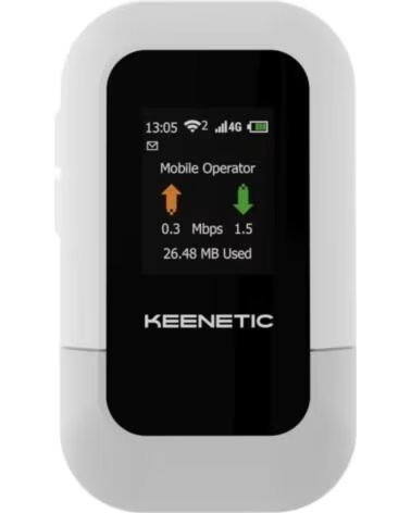KEENETIC Roamer 4G Router Movil WiFi6 AX230