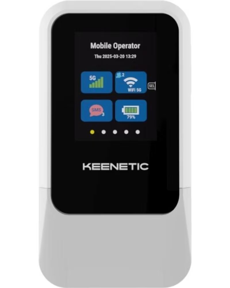 KEENETIC Roamer 5G Router Movil WiFi6 AX600