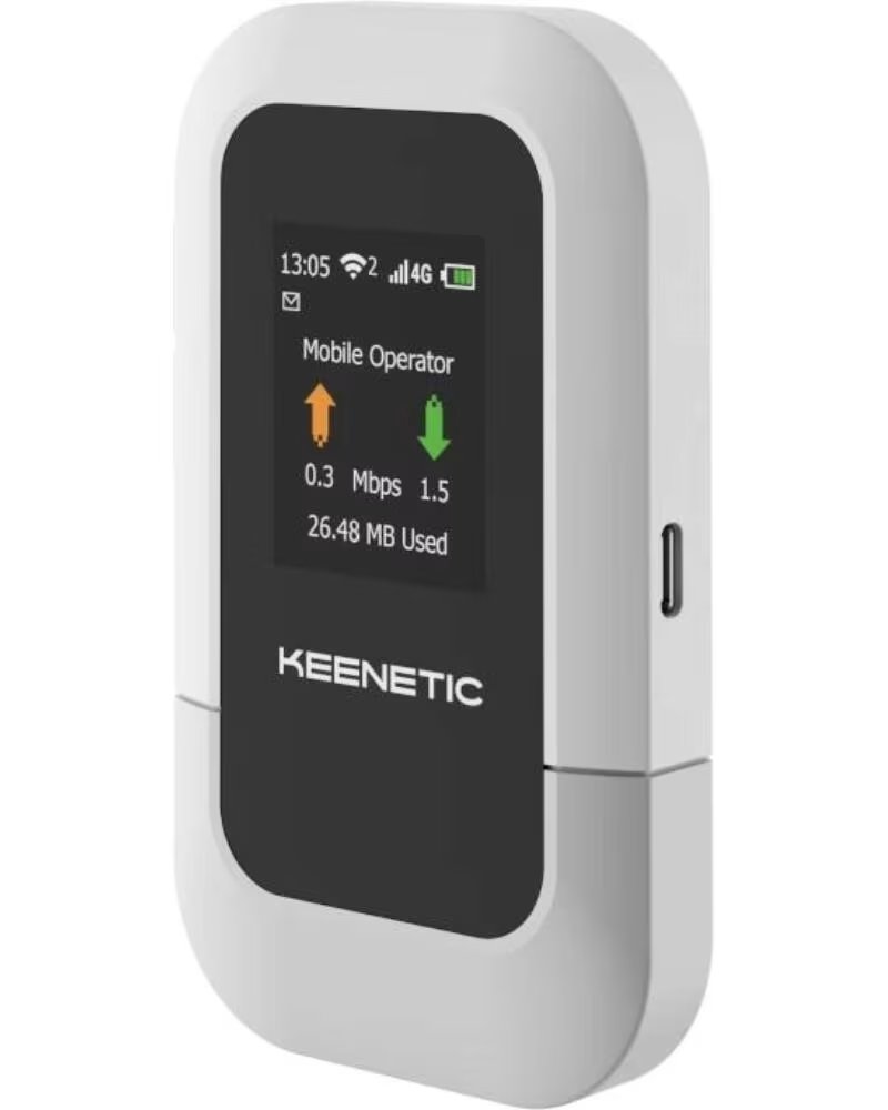 KEENETIC Roamer 4G Router Movil WiFi6 AX230