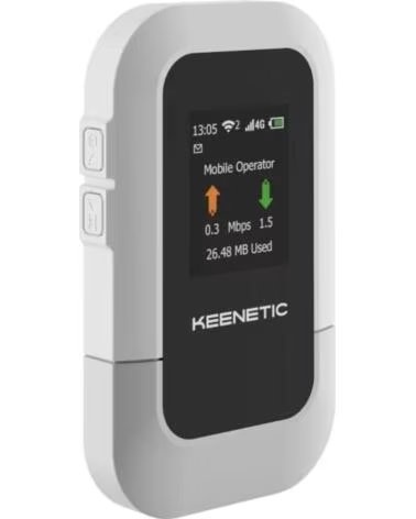 KEENETIC Roamer 4G Router Movil WiFi6 AX230