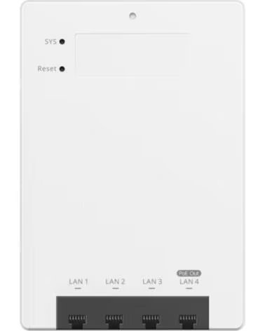 RUIJIE NETWORKS Reyee RAP72-Wall AP WiFi7 1x2 5Gb 4xGb Pared