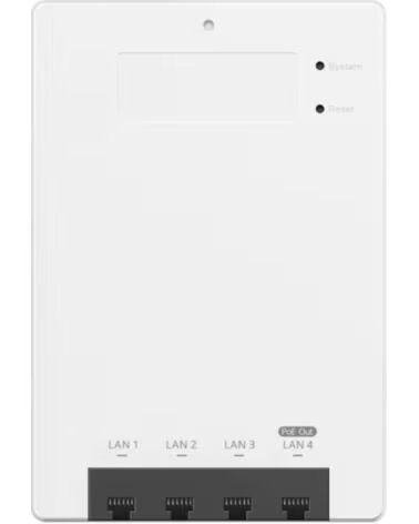 RUIJIE NETWORKS Reyee RG-RAP62-Wall AP AX3000 WiFi6 MIMO 2x2 4xGbE