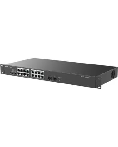 RUIJIE NETWORKS SWITCH RUIJIE REYEE RG-ES118GS-P-L 16P DOWLINK 2UPLINK