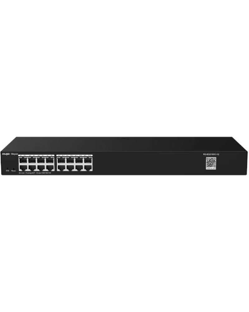 RUIJIE NETWORKS SWITCH RUIJIE MANAGED 16 PUERTOS GIGABIT