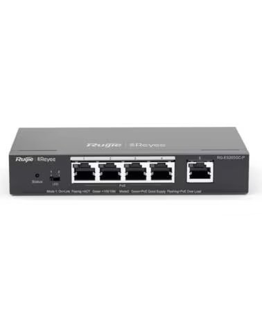 RUIJIE NETWORKS Reyee Switch 5xGb RJ45 4 PoE-POE 54W Steel