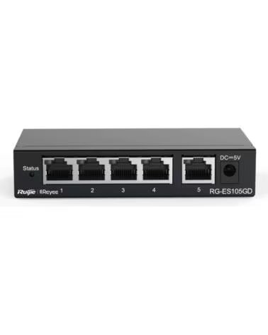 RUIJIE NETWORKS Reyee RG-ES105GD Switch 5xGb RJ45 Steel Case
