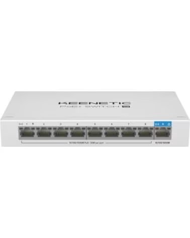KEENETIC PoE Switch 9 Gigabit 9 puertos
