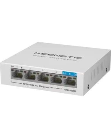 KEENETIC PoE Switch 5 Gigabit 5 puertos