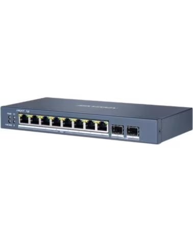 HIKVISION DS-3E1510P-EI-M B Switch 8xGb PoE 2xGb