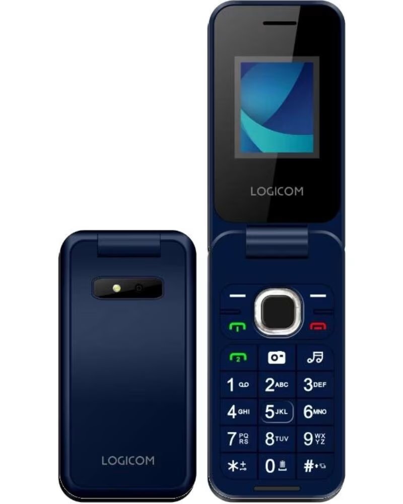 LOGICOM Fleep 460 Movil Basico 4G 1 77 DS BT Azul