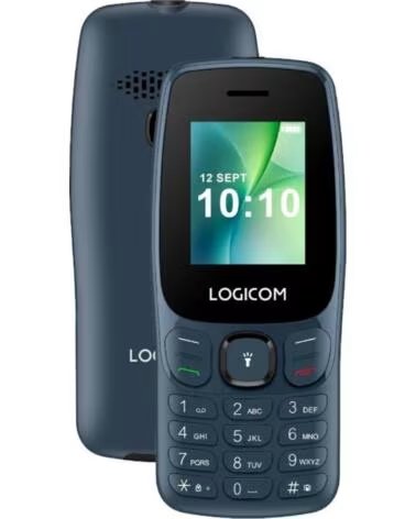LOGICOM Posh 405 Movil Basico 4G 1 77 DS BT Azul