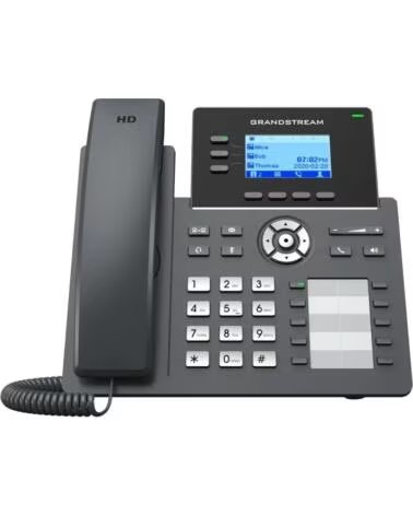 TELÉFONO IP GRANDSTREAM GRP2604P POE 3 LÍNEAS AUDIO HD