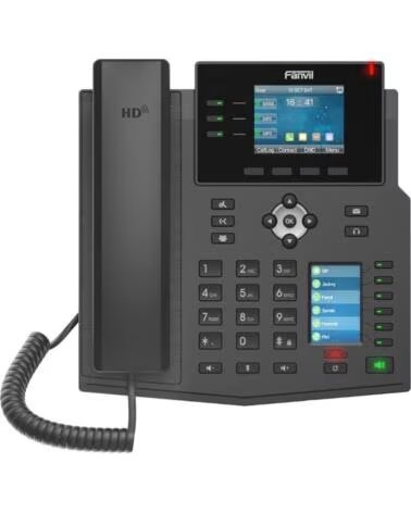FANVIL X4U 12 lineas SIP 1 pantalla lateral