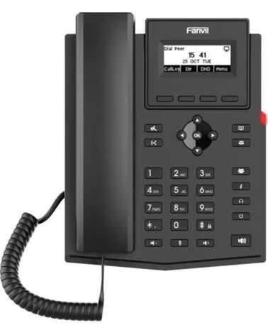 FANVIL X301P 2 lineas SIP con PoE sin PSU