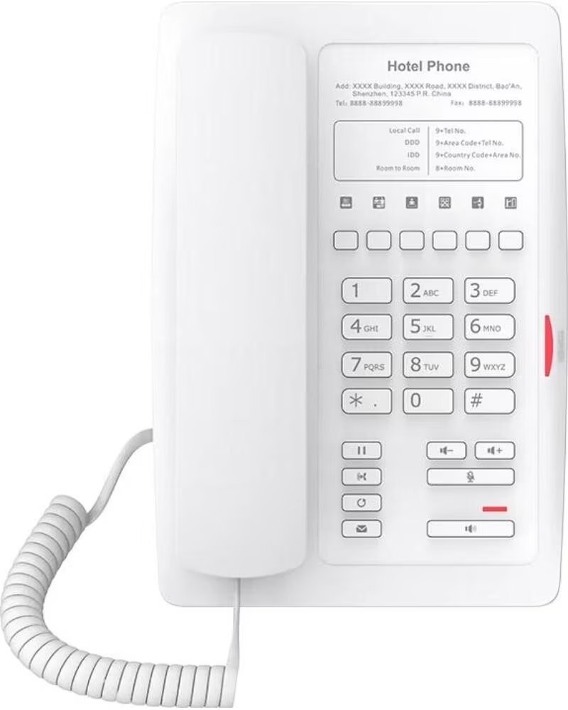 FANVIL H3 Telefono IP hotel placa personalizada B