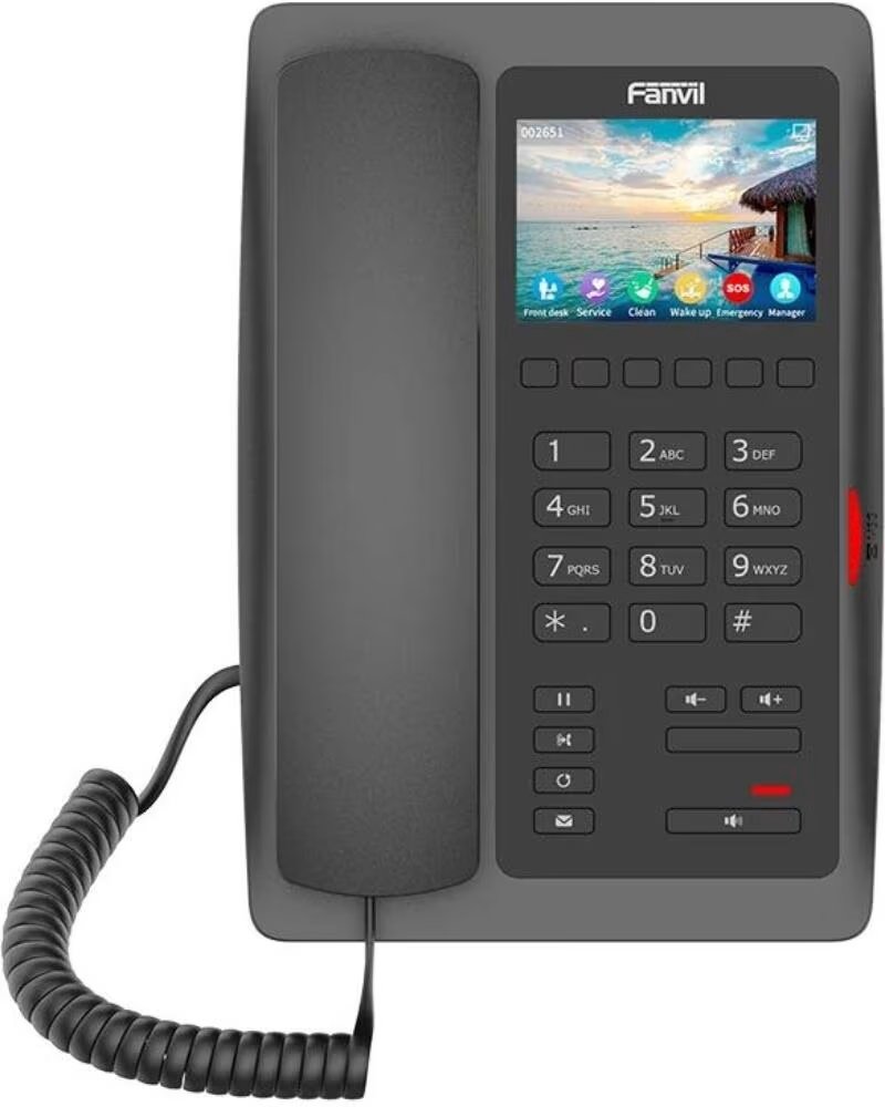 FANVIL H5W-B Hotel Telefono IP con PoE WiFi 2 4G