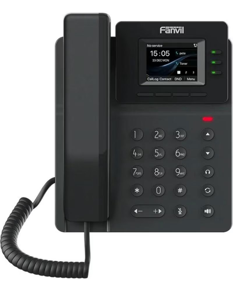 FANVIL V60P 4 lineas SIP Pantalla 2 4 Color PoE 2