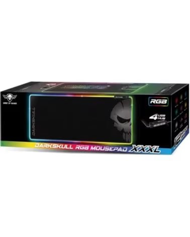 SPIRIT OF GAMER Alfombrilla DarkSkull RGBHUB XXXL