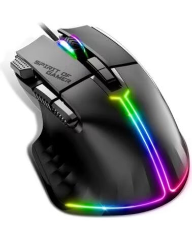 SPIRIT OF GAMER Raton Souris Pro M5 Negro