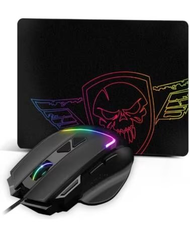 SPIRIT OF GAMER Raton Pro M3 RGB Alfombrilla