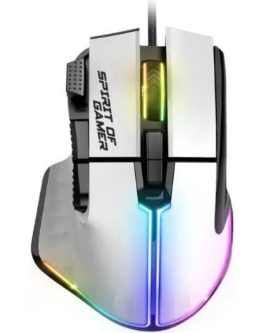 SPIRIT OF GAMER Raton Souris Pro M5 Blanco