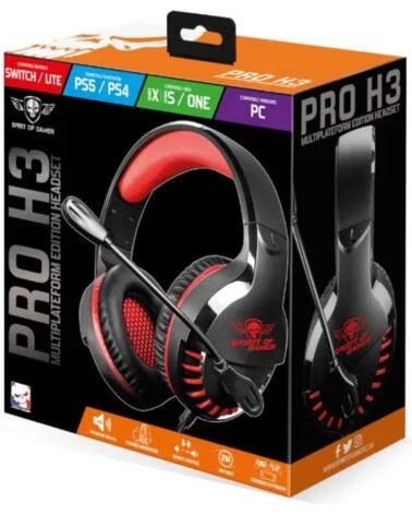 SPIRIT OF GAMER Auricular Pro H3 PC