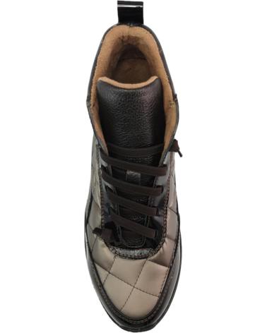 Botines de Mujer ON FOOT SPLIT 40053 TESTA MARRON